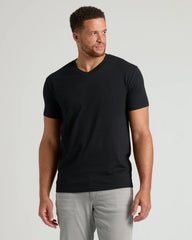 Timeless Short Sleeve Tall Classic V-Neck 3-Pack