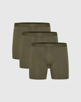 Military Green Boxer Briefs 3-Pack