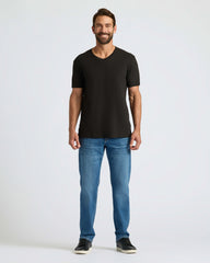 Black & White V-Neck Tee 6-Pack