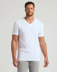 Timeless Short Sleeve Tall Classic V-Neck 3-Pack