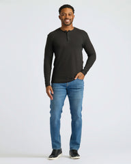 Classic Long Sleeve Henley 3-Pack