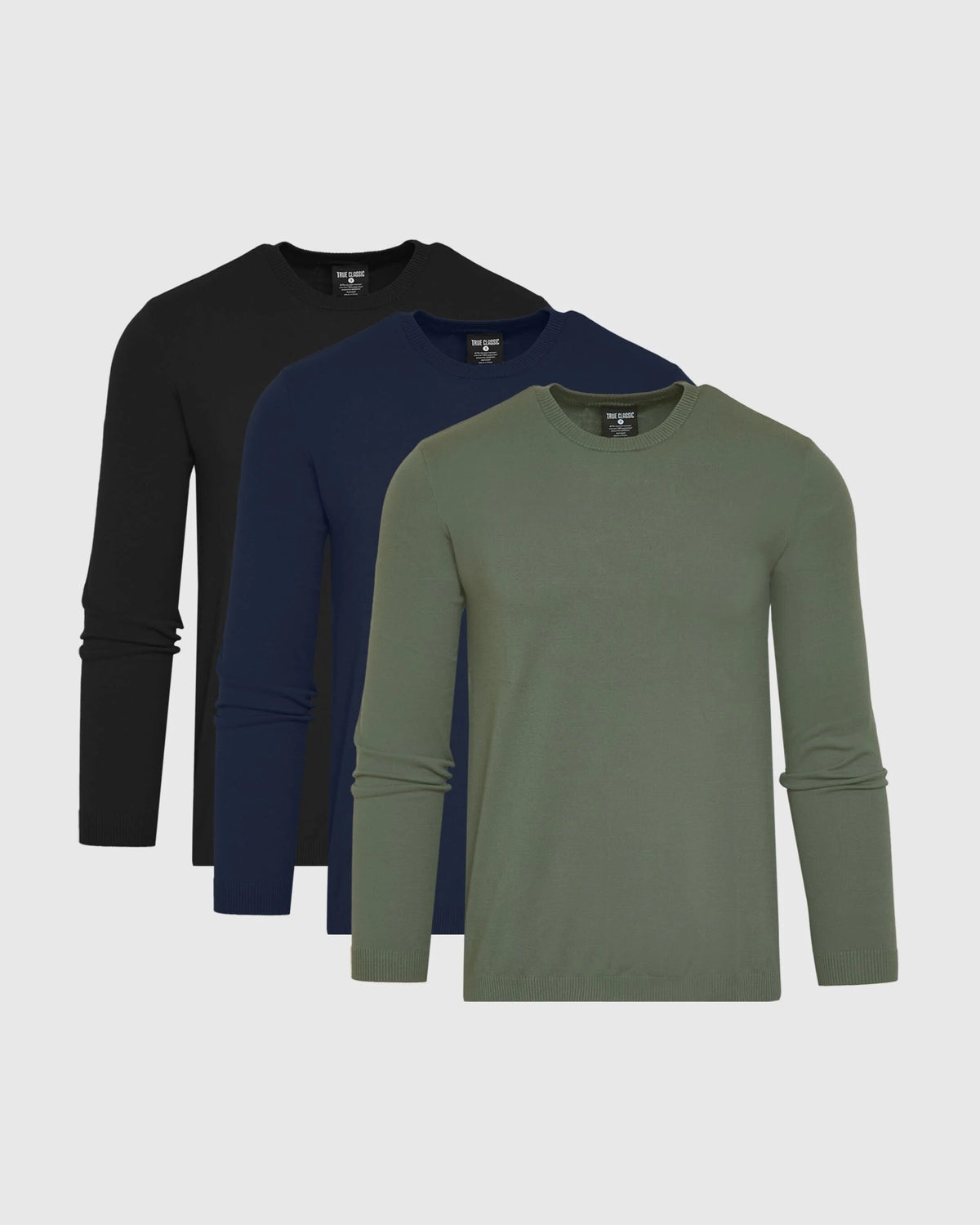 Staple Crew Neck Sweater 3-Pack