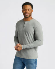 Classic Long Sleeve Henley 3-Pack